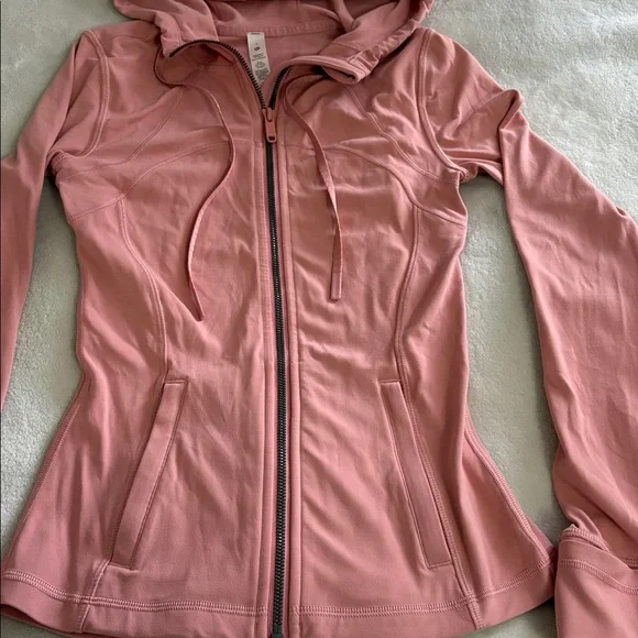 Lululemon Pink Zip-Up Hoodie Jacket - Picture 4 of 4